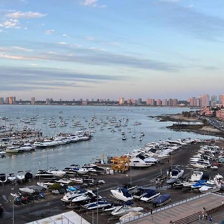 Ferienwohnung Apartamento Moderno Con Excelente Vista Al Puerto Punta del Este Exterior foto